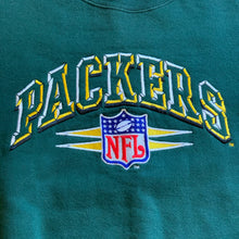 Load image into Gallery viewer, L/XL - Vintage Green Bay Packers Diamond Cut Crewneck