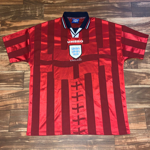 XL - Vintage Umbro England Soccer Jersey
