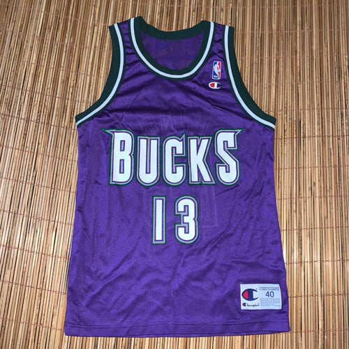 Size 40 - Vintage Glenn Robinson Milwaukee Bucks Champion Jersey