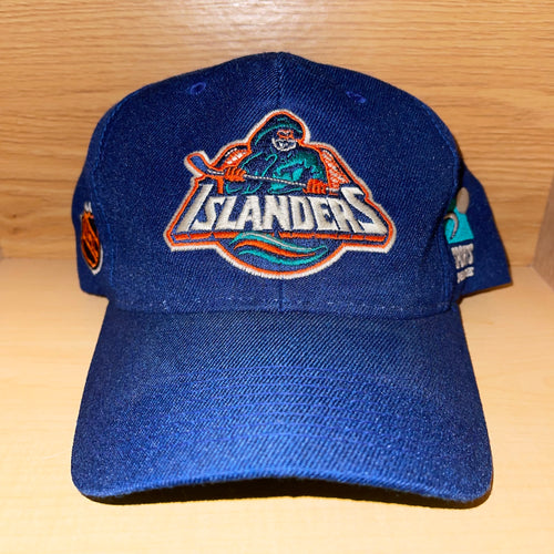 Vintage New York Islanders Sports Specialties Plain Logo Snapback Hat