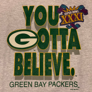 XL - Vintage 1997 Packers You Gotta Believe Sweater