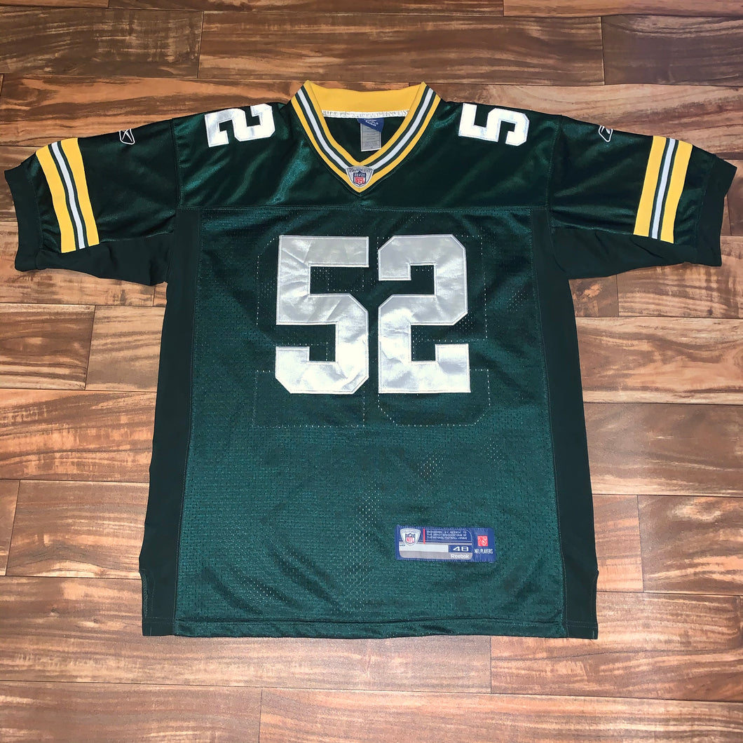 L/XL - Clay Matthews Stitched Green Bay Packers Jersey