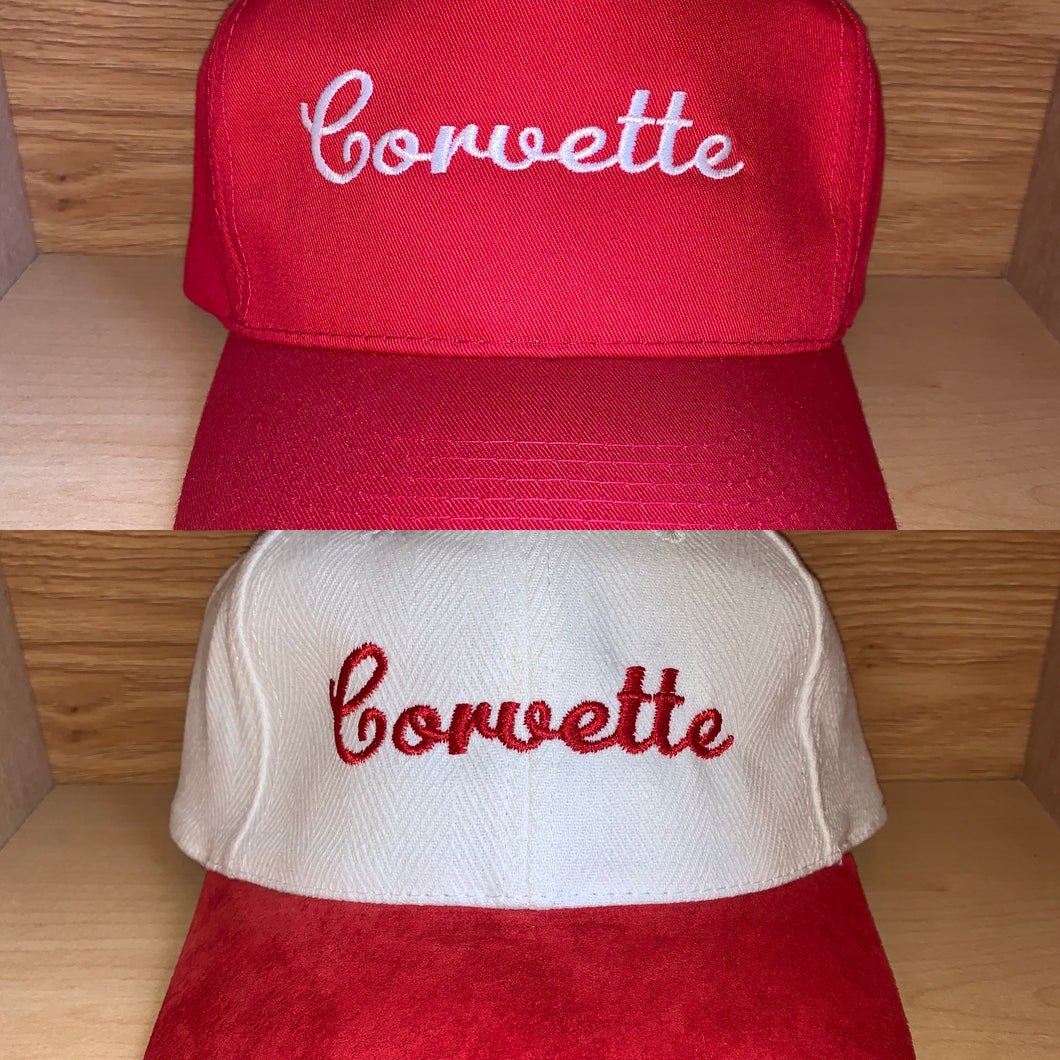 Vintage Corvette Hat Bundle