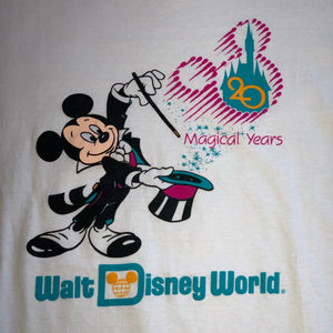 L - Vintage 1991 Mickey Mouse Walt Disney World Shirt