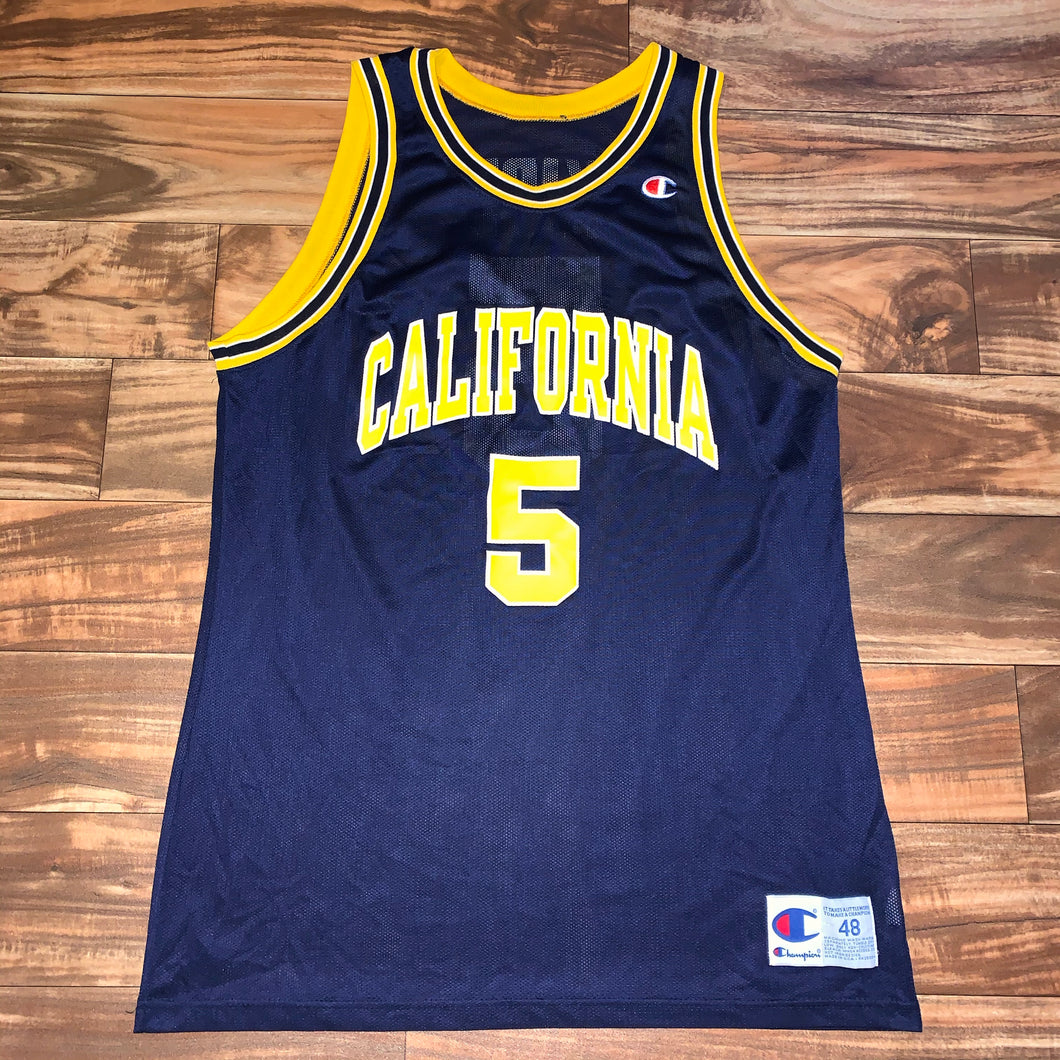 Size 48 - Vintage California Golden Bears Jason Kidd Champion Jersey