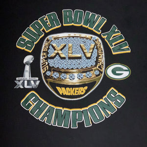 L - Green Bay Packers Super Bowl XLV Ring Shirt