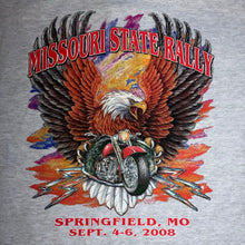 Load image into Gallery viewer, M - Missouri State Biker Rally 2008 Eagle Shirt