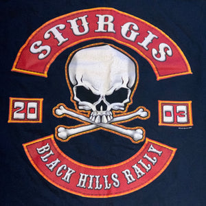 L - Sturgis Black Hills Rally 2003 Shirt