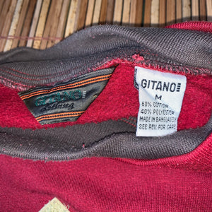 M - Vintage Gitano Fishing Rods n Reels Sweater
