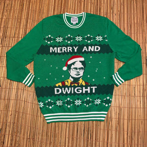 Women’s XXL - Merry And Dwight The Office Sweater