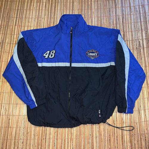 L/XL - Jimmie Johnson Nascar Windbreaker