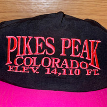 Load image into Gallery viewer, Vintage NWT Pikes Peak Colorado Snapback Hat