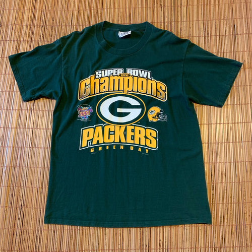 L - Vintage 90s Packers Super Bowl Shirt