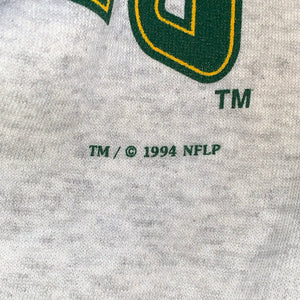 M/L - Vintage 1994 Green Bay Packers Bryce Paup Autographed Crewneck