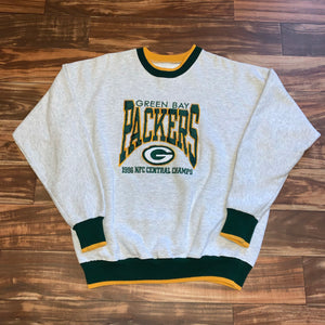 XL - Vintage 1996 Green Bay Packers NFC Champs Crewneck