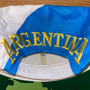 Vintage Argentina Big Logo Blockhead Hat