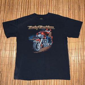 XL - Vintage RARE 1980s Harley Davidson 3D Emblem Shirt