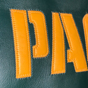 XL - Green Bay Packers Leather Like Jacket