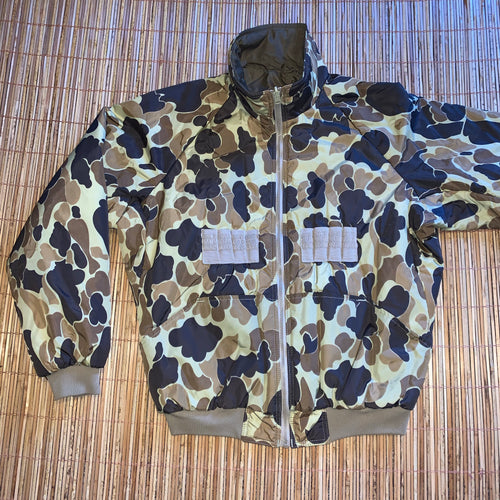 M/L - Vintage Columbia Duck Camo Hunting Reversible Jacket