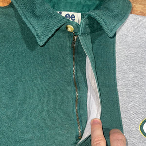 L/XL - Vintage Green Bay Packers Lee Sport Color Block Sweatshirt