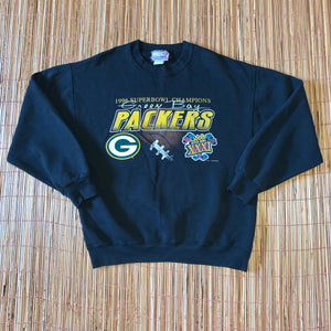 L - Vintage Green Bay Packers Super Bowl Sweater