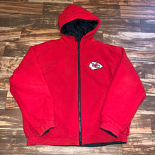 Load image into Gallery viewer, XXL - Kansas City Chiefs Reversible Fleece Jacket