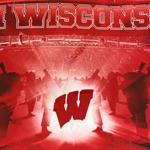 Load image into Gallery viewer, L - Wisconsin Badgers All Over Print Shirt