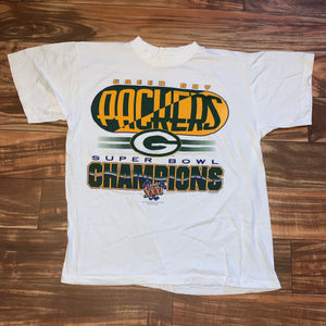 M/L - Vintage Green Bay Packers Super Bowl Shirt
