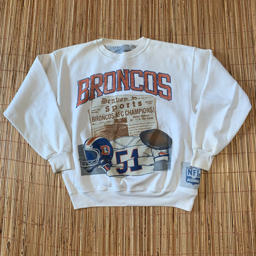 XL - Vintage 1991 Denver Broncos NFL Alumni Sweater