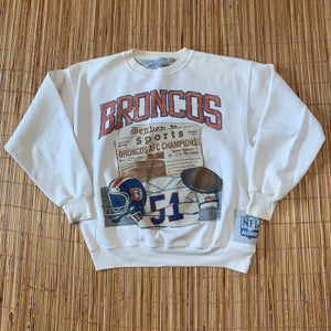 XL - Vintage 1991 Denver Broncos NFL Alumni Sweater