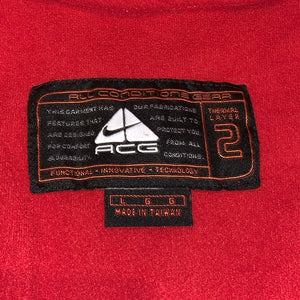 L - Vintage Nike ACG 1/2 Zip Thermal Fleece