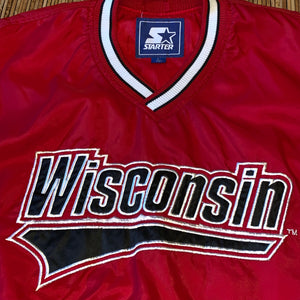 L - Vintage Wisconsin Badgers Starter Jacket