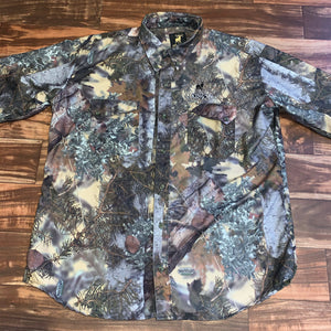 XL/XXL - King’s Outdoor World Camouflage Pocket Button Shirt