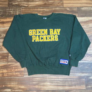 L - Vintage 1996 Green Bay Packers Classic Champion Crewneck