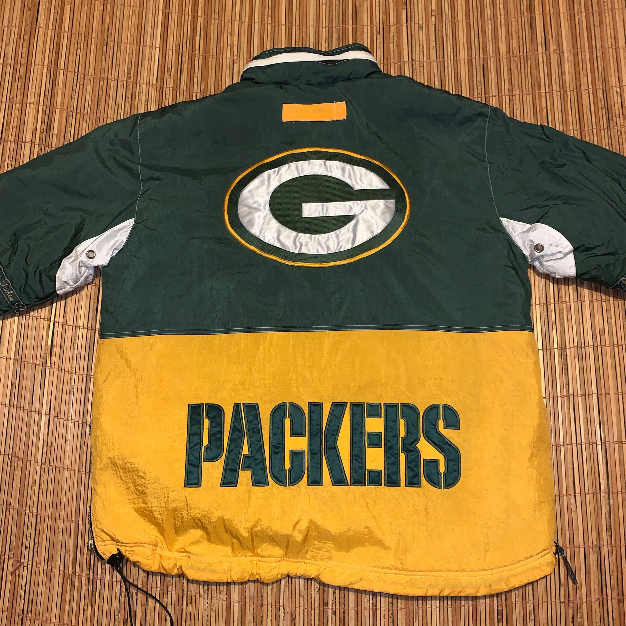 L/XL - Vintage Green Bay Packers Varsity Jacket – Twisted Thrift