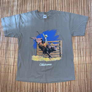 L - Oklahoma Bull Rider Shirt