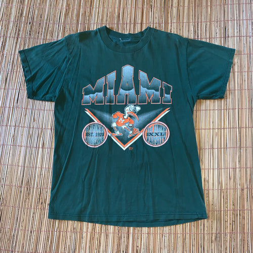 L - Vintage Miami Hurricanes NCAA Shirt