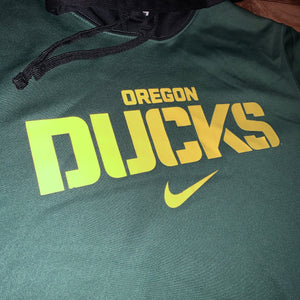 L/XL - Oregon Ducks Nike Therma-Fit Hoodie