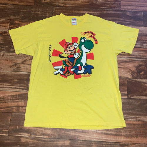 L/XL - Nintendo 2009 Super Mario Yoshi Japanese Shirt