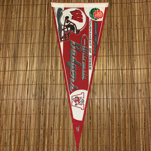 Wisconsin Badgers Rose Bowl Pennant