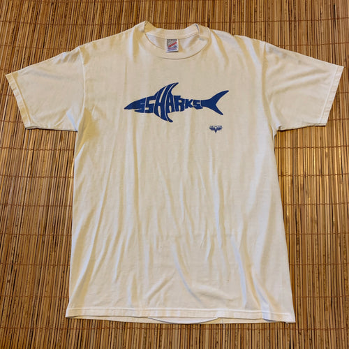 L - Vintage 90s Sharks Shirt