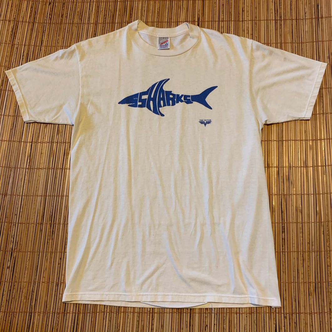 L - Vintage 90s Sharks Shirt
