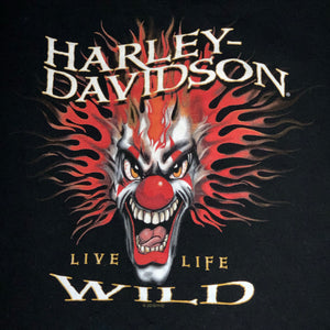 M - Harley Davidson Live Life Wild Shirt