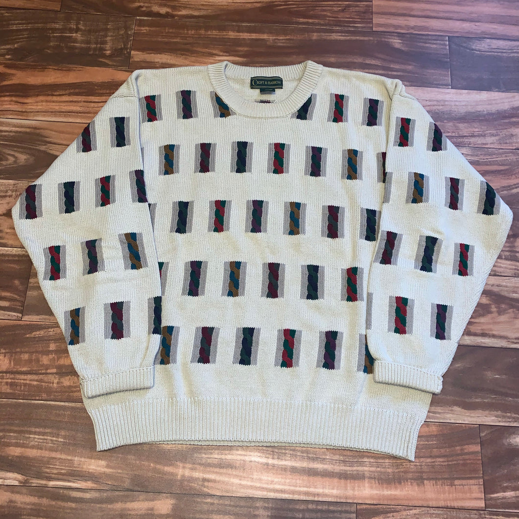 L/XL - Vintage Croft & Barrow Twist Sweater