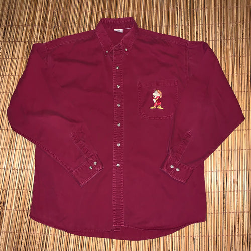 XL - Grumpy Dwarf Button Up Shirt