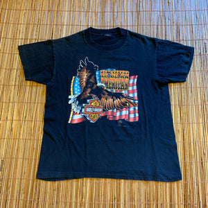 Youth/Women’s - Vintage 1988 Harley Davidson Proud American Shirt