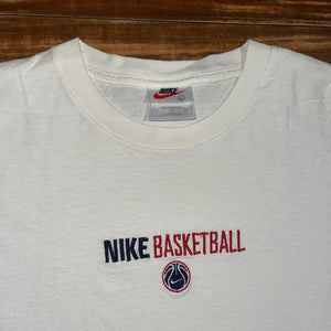 L - Vintage Nike Basketball Embroidered Swoosh Shirt