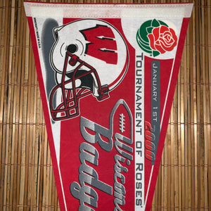 Wisconsin Badgers Rose Bowl Pennant