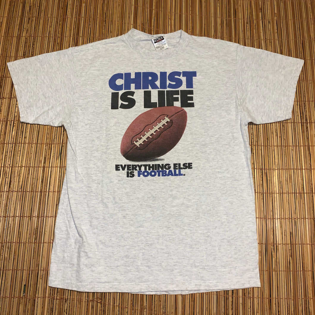 XL - Christ Is Life Football Shirt