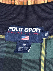 XL - Vintage Sport Ralph Lauren Plaid Sweater